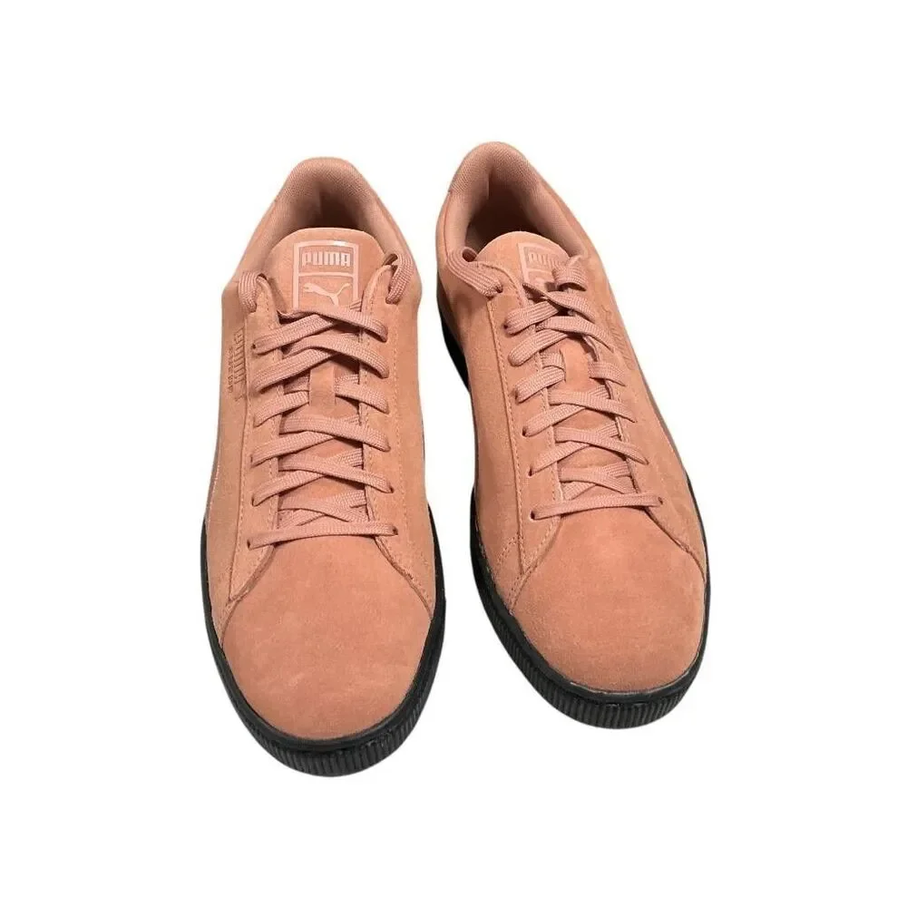 Puma Suede Classic Badge Sneakers Men 14 Muted Clay Orange Black 366491 01 NEW
